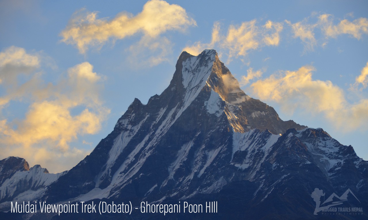 trekking in nepal muldai viewpoint ghorepani poon hill